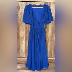 Lulu’s Elegant Blue Maxi Dress